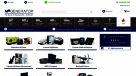 What Mygenerator.com.au website looked like in 2023 (1 year ago)