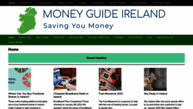 What Moneyguideireland.com website looked like in 2023 (1 year ago)