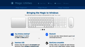 What Magicutilities.net website looked like in 2023 (1 year ago)