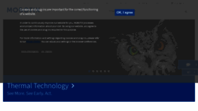 What Mobotix.com website looked like in 2023 (1 year ago)