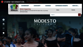 What Modestogov.com website looked like in 2023 (1 year ago)