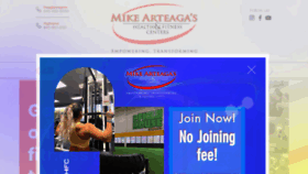 What Mikearteaga.com website looked like in 2023 (1 year ago)