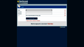 What Manage.storesecured.com website looked like in 2023 (1 year ago)