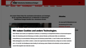 What Mav-dekanat-stuttgart.de website looked like in 2023 (1 year ago)