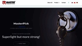 What Masterpick.net website looked like in 2023 (1 year ago)