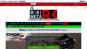 What Mini-meca-rc.com website looked like in 2023 (1 year ago)