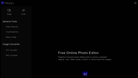 What Myedit.online website looked like in 2023 (3 years ago)