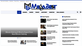 What Mega-best.biz website looked like in 2023 (1 year ago)