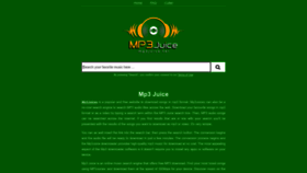 What Mp3juices.tel website looked like in 2023 (1 year ago)
