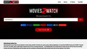 What Movies2watch.tv website looked like in 2023 (1 year ago)