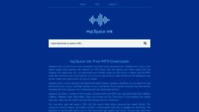What Mp3juice.ink website looked like in 2023 (1 year ago)
