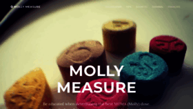 What Mollymeasure.com website looked like in 2023 (1 year ago)