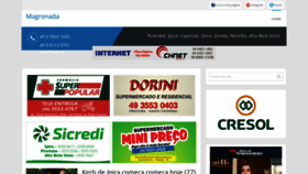 What Magronada.com.br website looked like in 2023 (2 years ago)