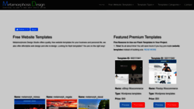 What Metamorphozis.com website looked like in 2023 (1 year ago)
