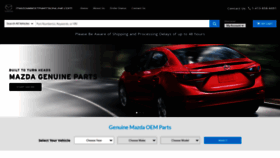 What Mazdabestpartsonline.com website looked like in 2023 (1 year ago)