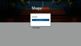 What Myshapeweb.com website looked like in 2023 (1 year ago)