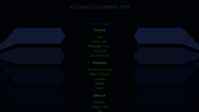 What Moviesoundscentral.com website looked like in 2023 (1 year ago)