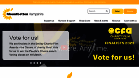 What Mountbatten-hampshire.org.uk website looked like in 2023 (2 years ago)