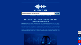 What M.mp3juices.vin website looked like in 2023 (1 year ago)