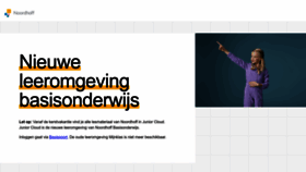 What Methodeportaal.mijnklas.nl website looked like in 2023 (1 year ago)