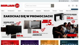 What Mirjan24.pl website looked like in 2023 (1 year ago)