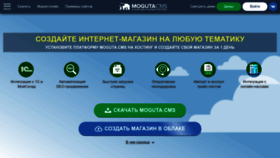 What Moguta.ru website looked like in 2023 (1 year ago)