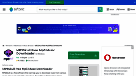 What Mp3skull-free-mp3-music-downloader.en.softonic.com website looked like in 2023 (1 year ago)