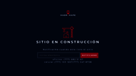 What Magrumape.mx website looked like in 2023 (2 years ago)