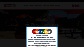What Metrobardc.com website looked like in 2023 (1 year ago)