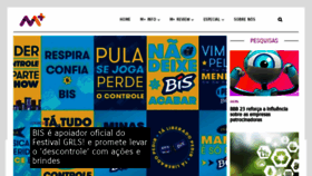 What Marcasmais.com.br website looked like in 2023 (3 years ago)