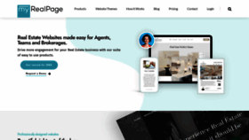 What Myrealpage.com website looked like in 2023 (1 year ago)