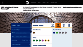 What Mta.info website looked like in 2023 (1 year ago)