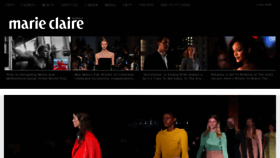 What Marieclaire.com.au website looked like in 2023 (1 year ago)