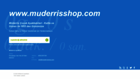 What Muderrisshop.com website looked like in 2023 (1 year ago)