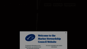 What Msc.org website looked like in 2023 (1 year ago)