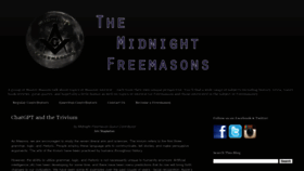 What Midnightfreemasons.org website looked like in 2023 (1 year ago)