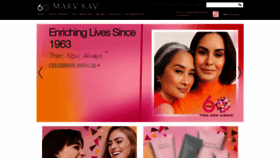 What Marykay.com website looked like in 2023 (1 year ago)