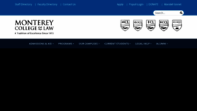What Montereylaw.edu website looked like in 2023 (1 year ago)