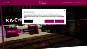 What Malmaison.com website looked like in 2023 (1 year ago)