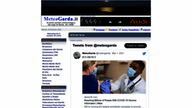 What Meteogarda.it website looked like in 2023 (1 year ago)