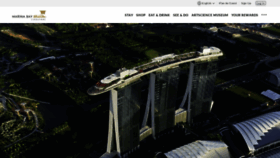 What Marinabaysands.com website looked like in 2023 (1 year ago)