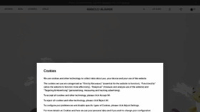 What Manoloblahnik.com website looked like in 2023 (2 years ago)
