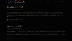 What Masteromok.com website looked like in 2023 (2 years ago)
