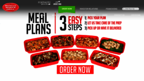What Musclemakergrill.com website looked like in 2023 (1 year ago)