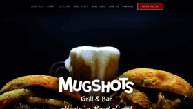 What Mugshotsgrillandbar.com website looked like in 2023 (1 year ago)