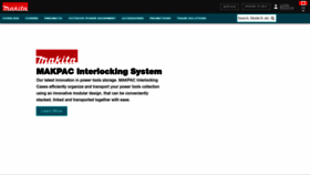 What Makita.ca website looked like in 2023 (1 year ago)