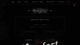 What Moonshinegrill.com website looked like in 2023 (1 year ago)