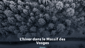 What Massif-des-vosges.com website looked like in 2023 (1 year ago)