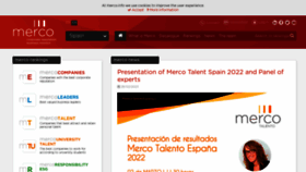What Merco.info website looked like in 2023 (1 year ago)