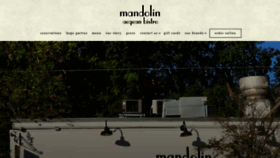 What Mandolinmiami.com website looked like in 2023 (1 year ago)